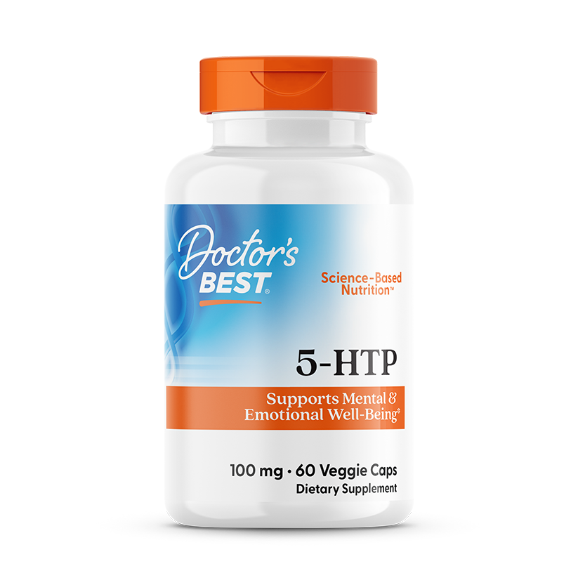 Doctor's Best 5-HTP, 100 mg, 60 Veggie Caps