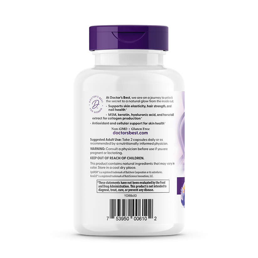 Doctor's Best Women's Hair, Skin & Nails , 60 Veggies Caps