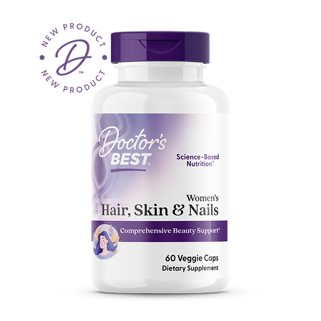 Doctor's Best Women's Hair, Skin & Nails , 60 Veggies Caps