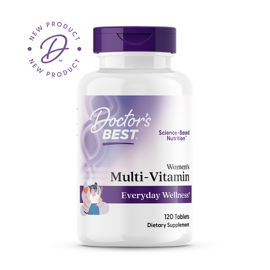 Doctor's Best Women's Multi-Vitamin, 120 Tablets