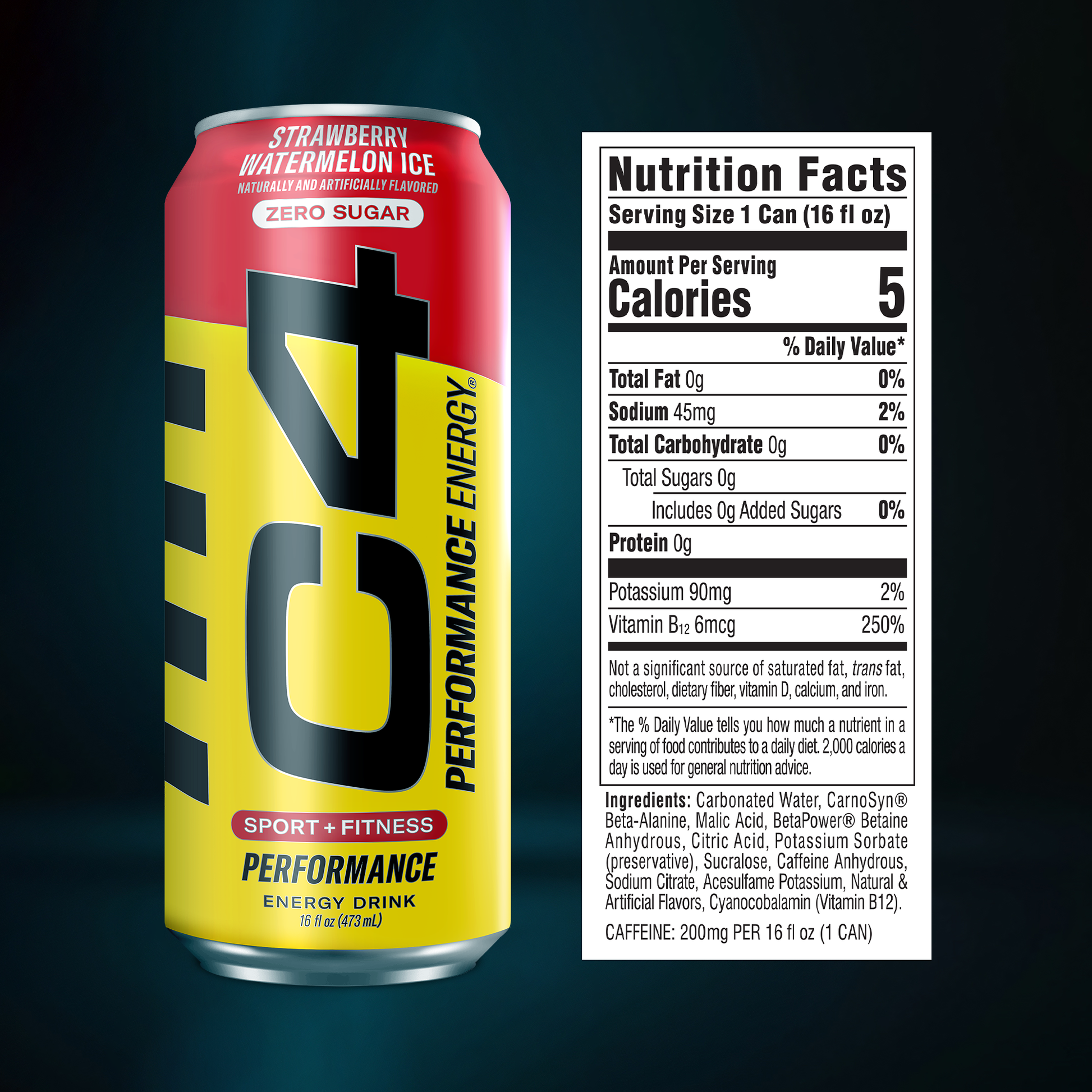 CEL C4 Original Energy® Carbonated 473ML