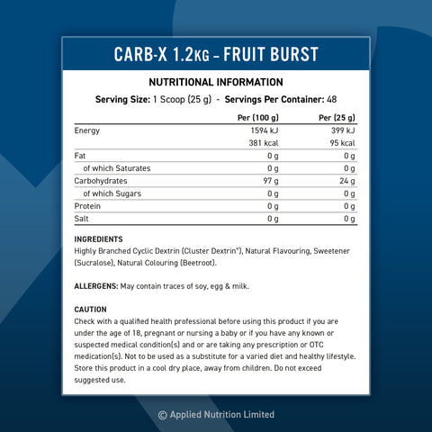 Applied Nutrition Carb X