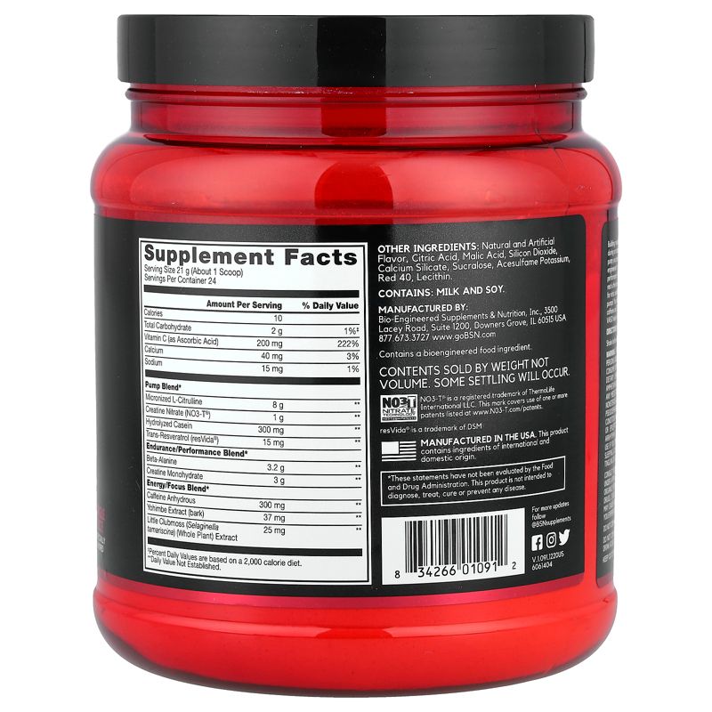 BSN NO-XPLODE VASO PUMP 1.11LB