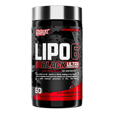 NUTREX LIPO 6 BLACK ULTRA CONCENTRATE 60LCAPS