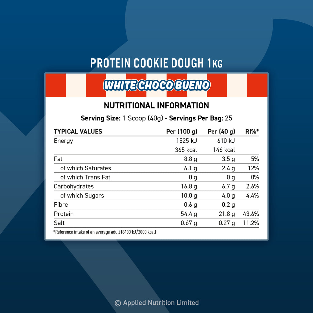 Applied Nutrition Protein Cookie Dough Dessert (25 Servings)
