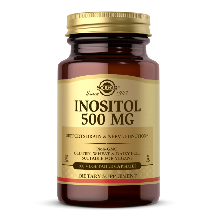 Solgar Inositol 500 mg Vegetable Capsules