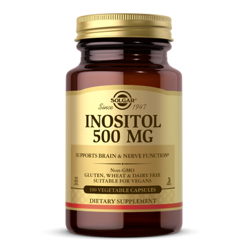 Solgar Inositol 500 mg Vegetable Capsules