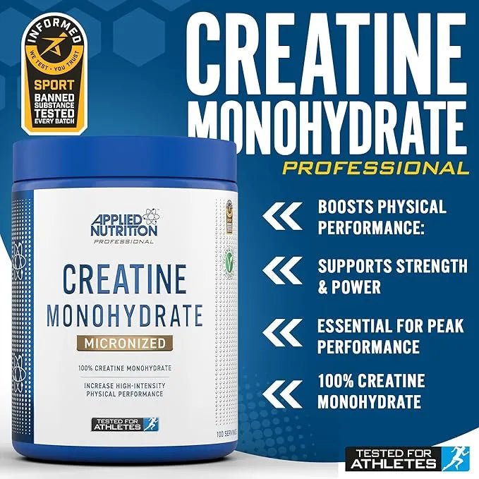 Applied Nutrition Creatine Monohydrate Micronized, 250 Gm