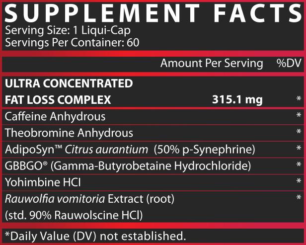 NUTREX LIPO 6 BLACK ULTRA CONCENTRATE 60LCAPS