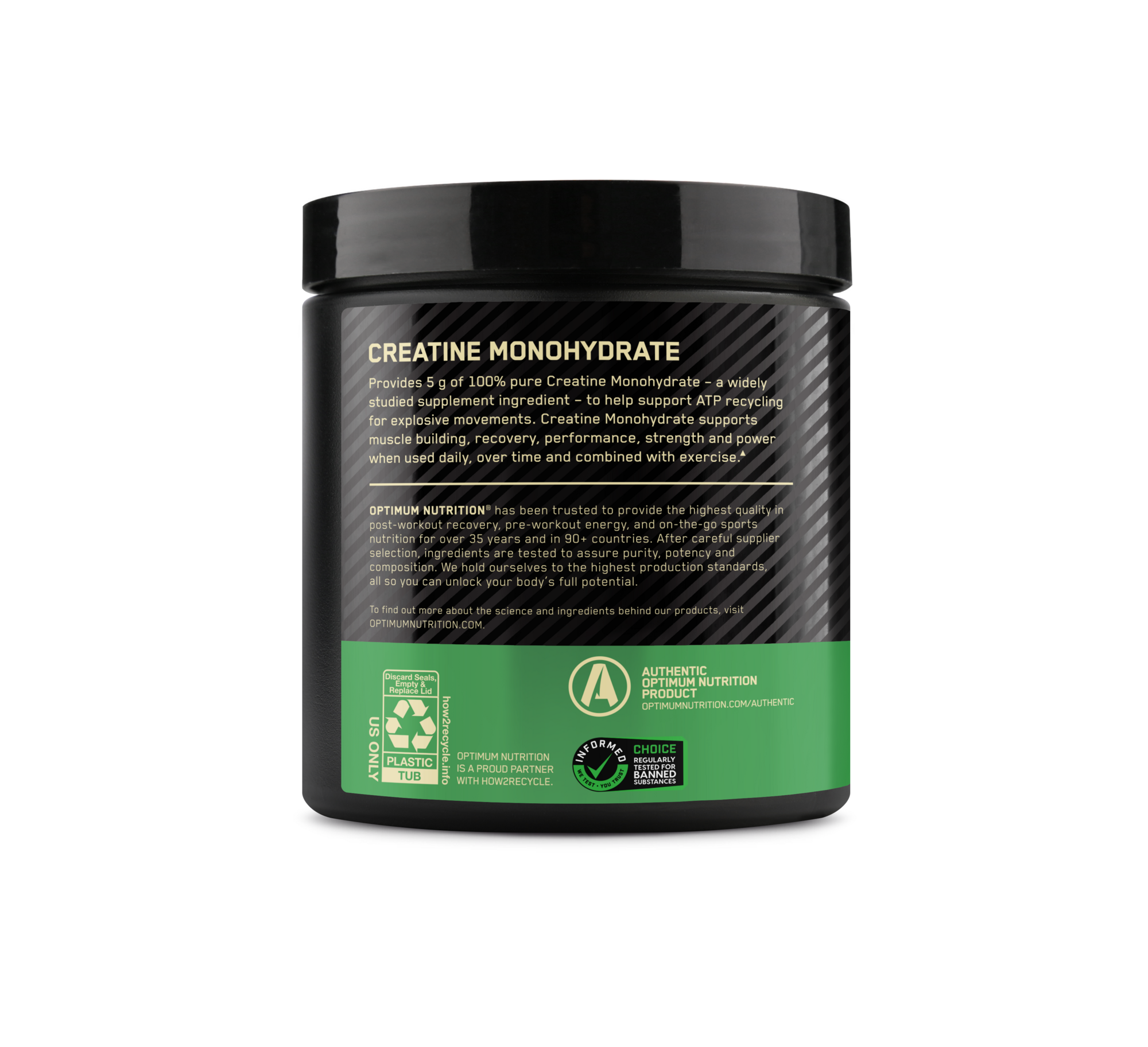 Optimum Nutrition Micronized Creatine Powder Unflavored 300G