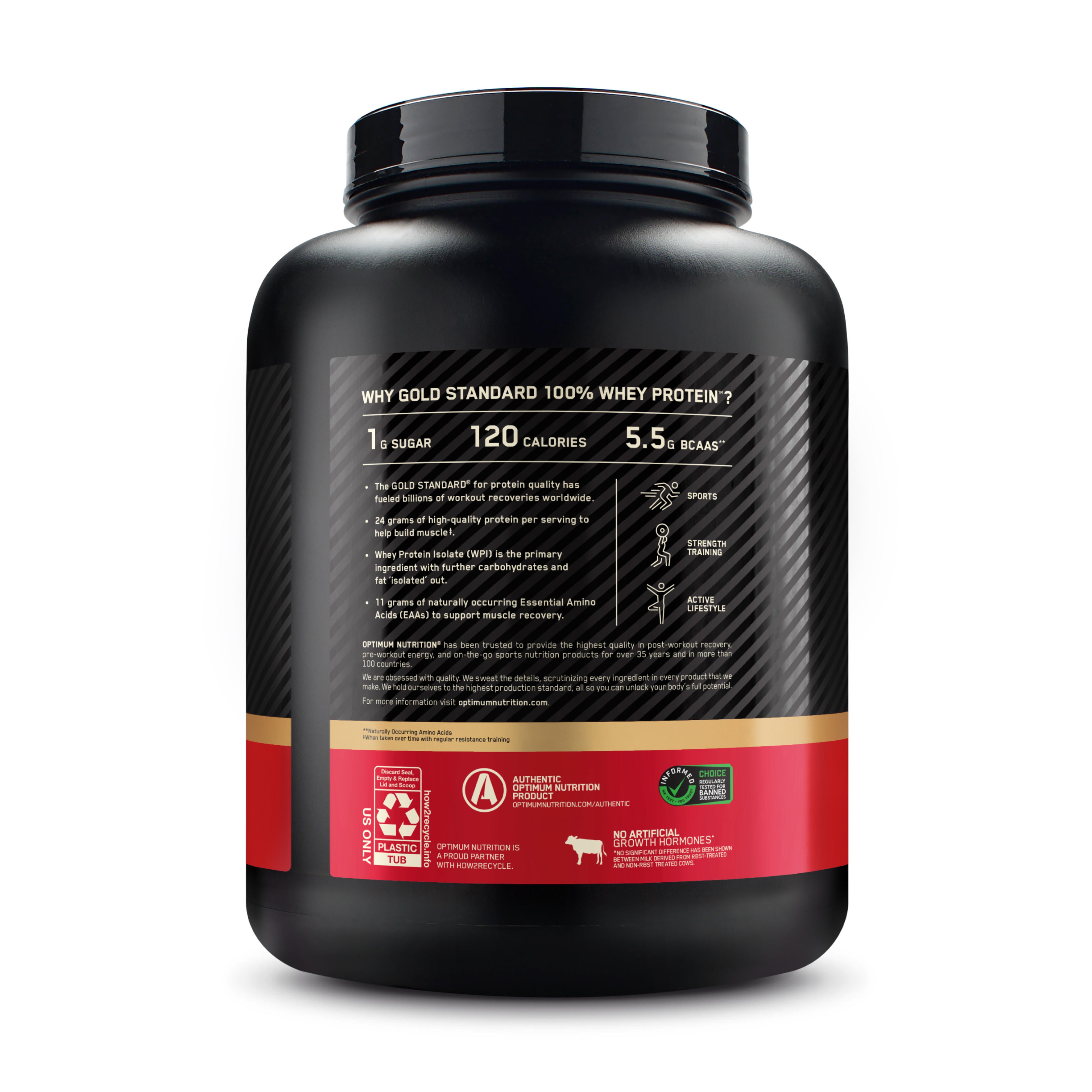 Optimum Nutrition 100% WHEY GOLD 5LB