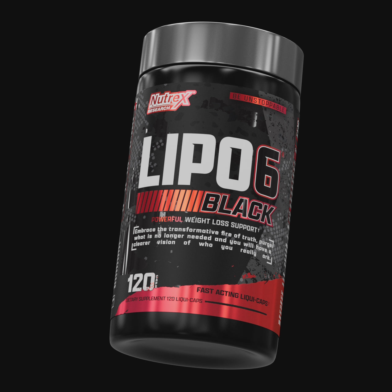 NUTREX LIPO6 BLACK 120BLACK CAPS