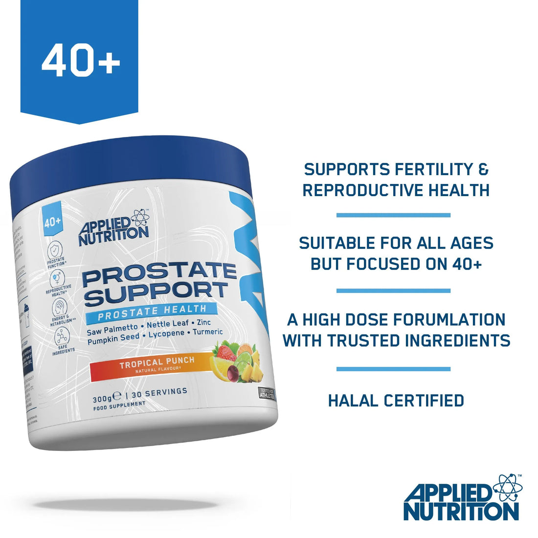 Applied Nutrition PROSTATE HEALTH 300G - TROPICAL PUNCH